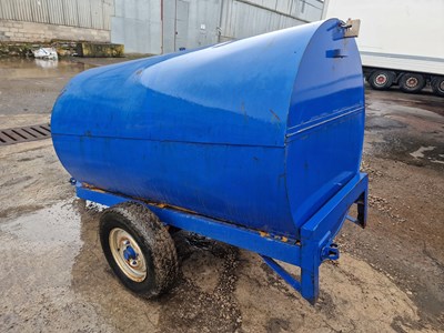 Lot 88 - Single Axle Bunded Fuel Bowser, Manual Pump