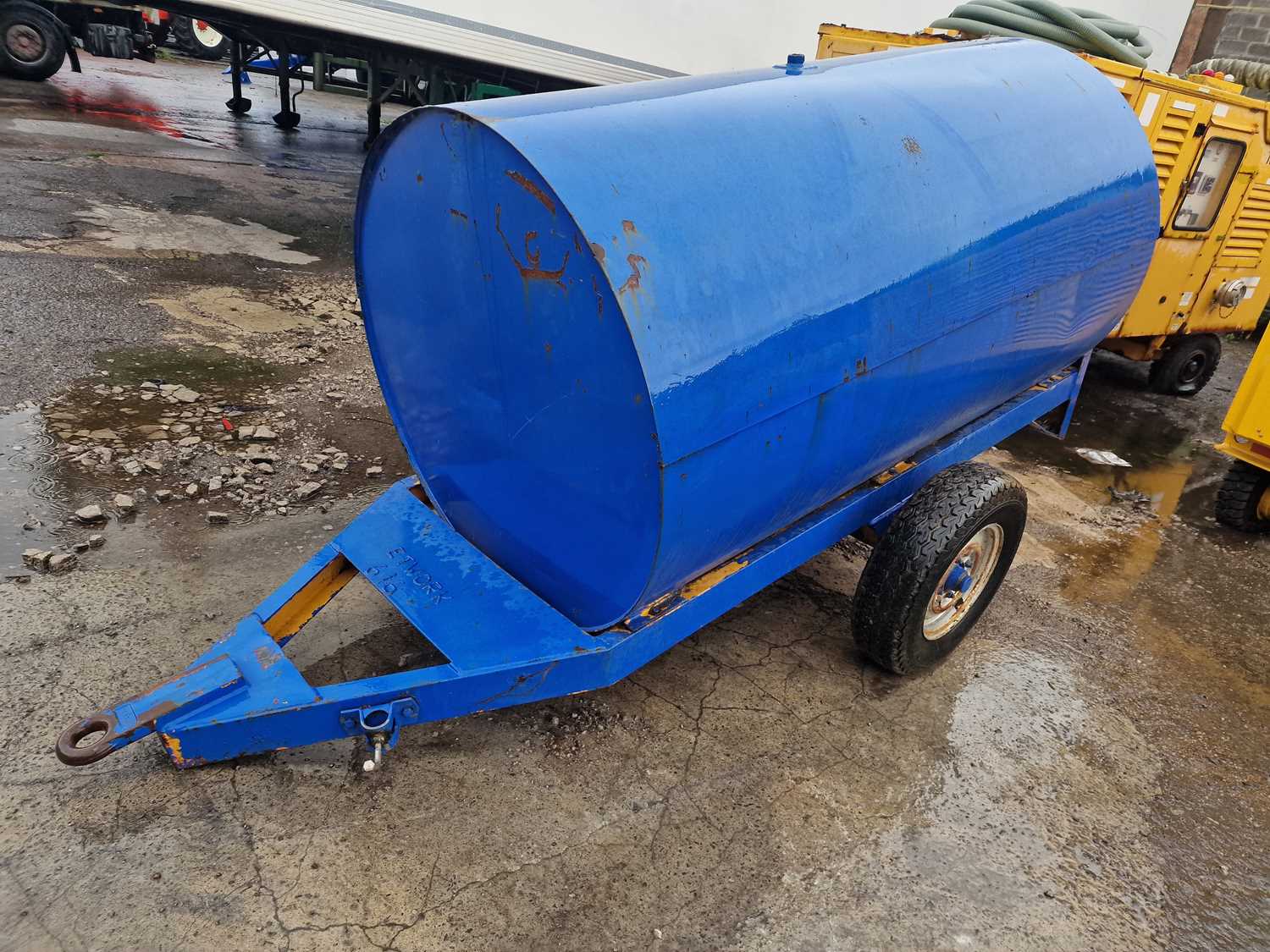 Lot 88 - Single Axle Bunded Fuel Bowser, Manual Pump