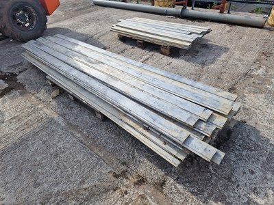 Lot 242 - 42 x Aluminium T&G Boards to suit Curtainsider Trailer