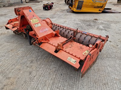 Lot 2003 Kuhn MRB302D PTO Driven Power Harrow c/w Crumbler