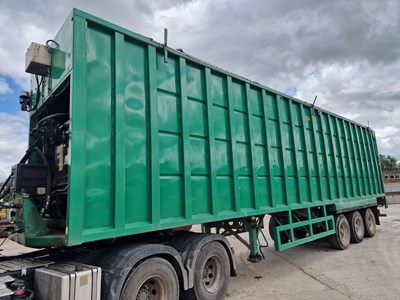 Lot 67 - 2010 Boughton Tri Axle Ejector Trailer, Easy Sheet