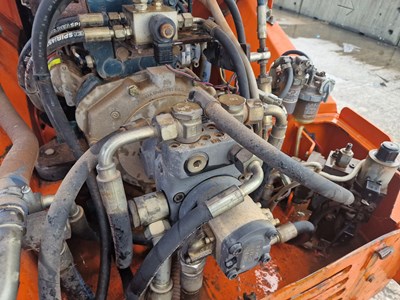 Lot 209 - 2007 Rammax RW3005SPT Single Drum Vibrating Pad Foot Roller, Blade