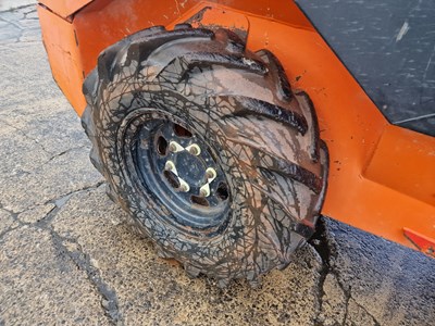 Lot 209 - 2007 Rammax RW3005SPT Single Drum Vibrating Pad Foot Roller, Blade