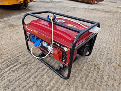 Lot 185 - Wurzburg W-8500HW Petrol Generator