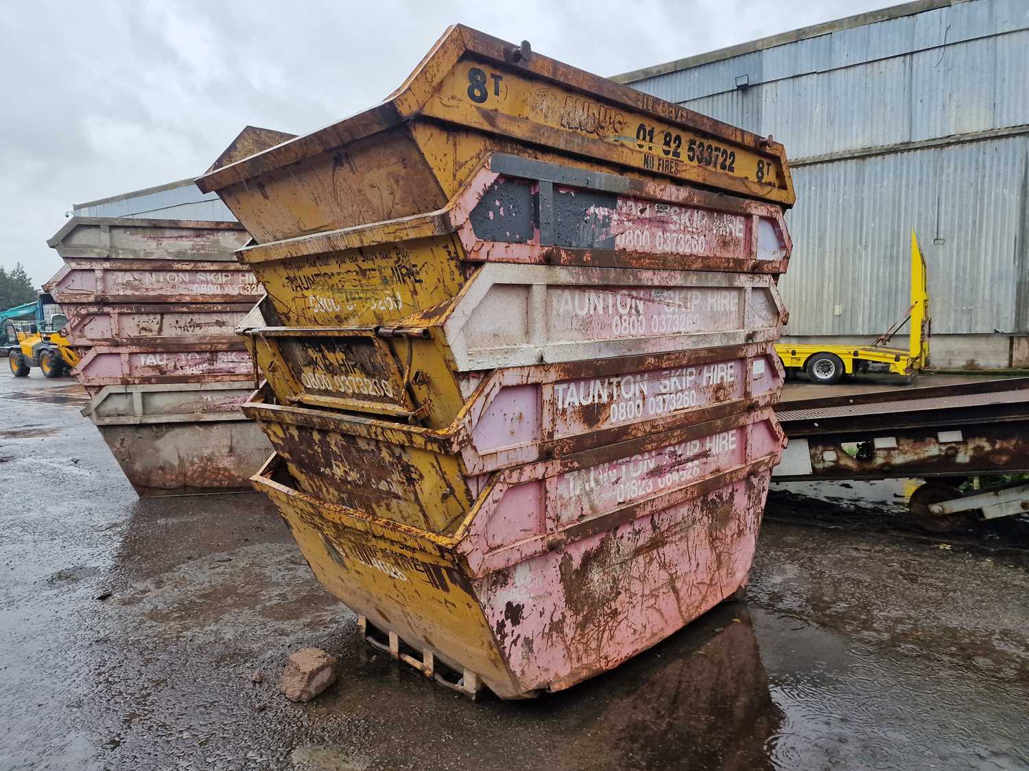 Lot 305 - Selection of 8 Yard Skips to suit Skip