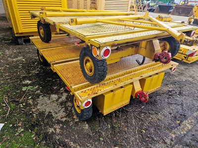 Lot 276 - Homer Burgess Weapon Transportation Trolley (2 of)