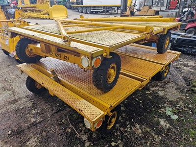 Lot 276 - Homer Burgess Weapon Transportation Trolley (2 of)
