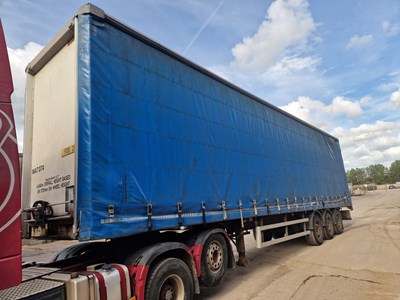 Lot 68B - 2006 Lawrence David Tri Axle Curtainsider Trailer