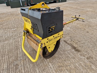 Lot 427 - 2014 Bomag BW71EHB-2 Single Drum Vibrating Pedestrian Roller