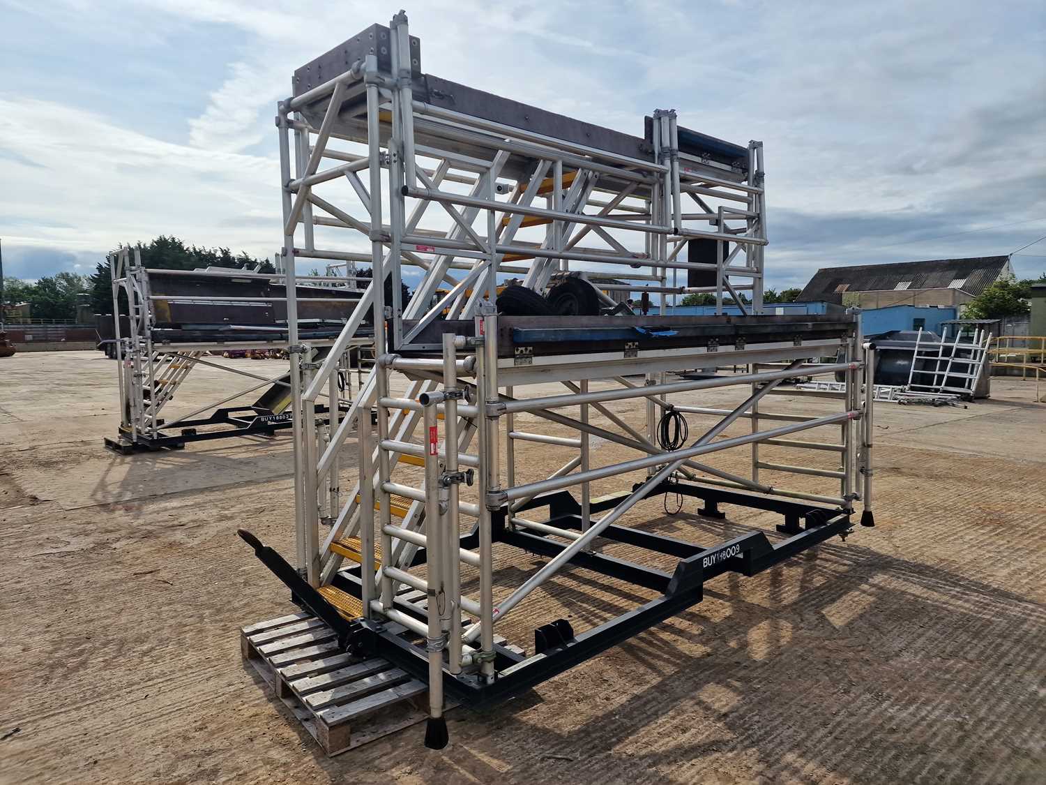 Staging Platform Frame Rack Mobile Scaffolding Staging Platform to suit Hercules