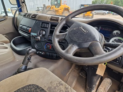 Lot 108 - 2008 DAF CF85.360E 8x2 Rear Lift Beavertail Plant Lorry, Andover Body, Rear Steer, Hydraulic Flip Toe Ramps, Winch, Manual Gear Box (Reg. Docs. & Plating Certificate Available, Tested 03/24)