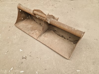 Lot 766 - 47" Grading Bucket 40mm Harford Hitch to suit 4-6 Ton Excavator