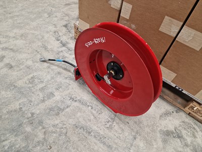 Lot Unused Retractable Air Hose Reel