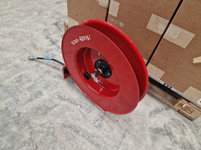 Lot Unused Retractable Air Hose Reel