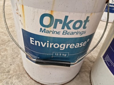 Lot Orkot Envirogrease 25ltr Tub of Grease (2 of)