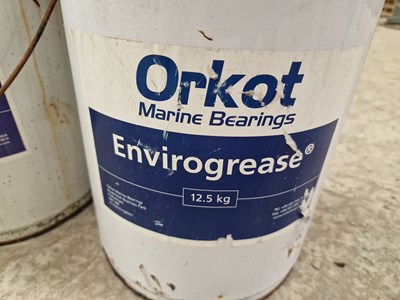 Lot Orkot Envirogrease 25ltr Tub of Grease (2 of)