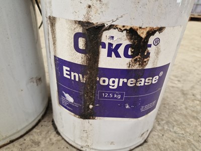 Lot Orkot Envirogrease 25ltr Tub of Grease (2 of)