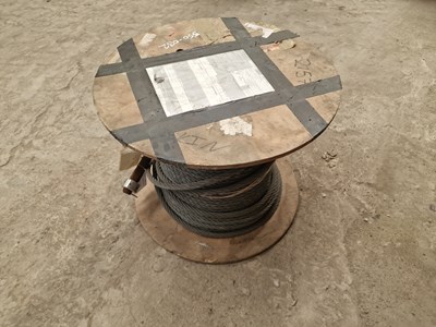 Lot Reel of Wire Rope