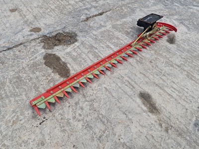 Lot 1.8 Meter Hydraulic Finger Mower to suit Mini Excavator