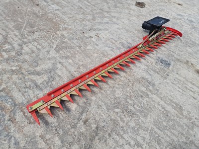 Lot 1.8 Meter Hydraulic Finger Mower to suit Mini Excavator