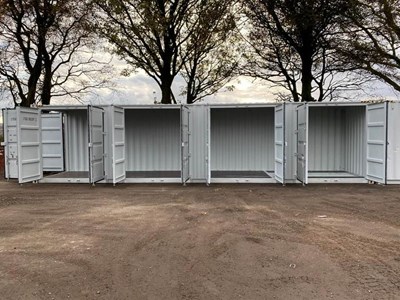 Lot 194 - Unused 40' Hi Cube Container, 4 Side Doors