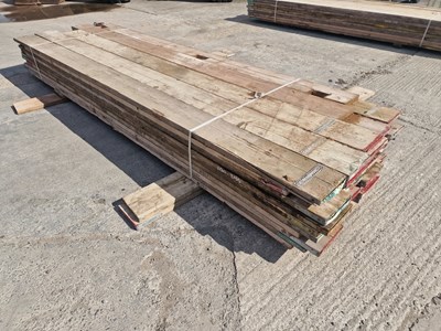 Lot Selection of Scaffolding Boards