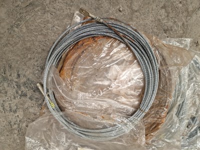 Lot Rolls of Wire Rope (9 of)