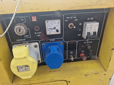 Lot Changfa CED6500S 6.5KvA Diesel Generator