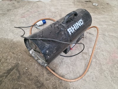 Lot 155 - Rhino 240Volt Gas Space Heater