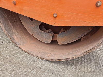 Lot 318 - 2018 Hamm H13i Single Drum Vibrating Roller, Padfoot Shells