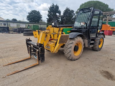 Lot 2016 JCB 535-125 Hi Viz Turbo Powershift Telehandler, WLI, Forks (EPA Compliant)