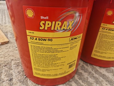 Lot Shell Spirex 80W-90 Oil (3 of)