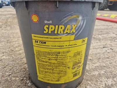 Lot Shell Spirex S4 TXM Oil (Part Used)