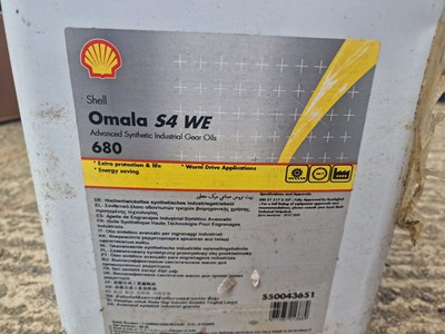 Lot Shell Omala S4 WE Oil