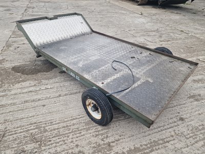 Lot 131 - 1.3 Ton Low Bed Trailer