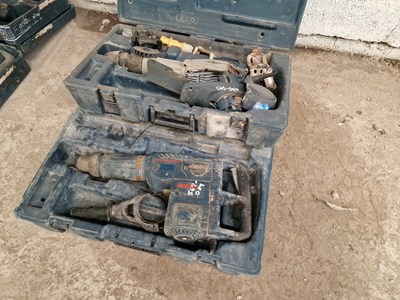 Lot Bosch GBH11DE SDS Drill (2 of)(Spares)