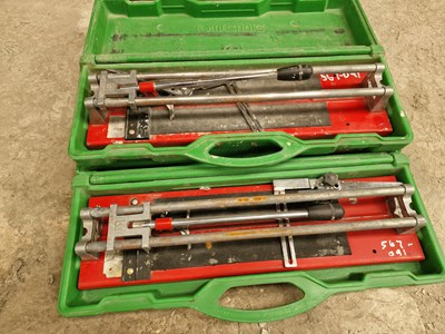 Lot Tomecanic Tile Cutter (2 of)