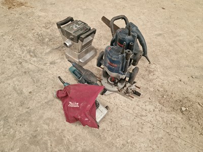 Lot Selection of Wood Working Tools (6 of)(No Power Lead)