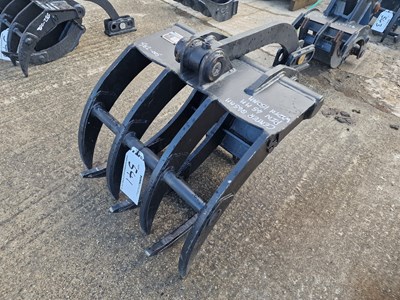 Lot Unused Mechanical Excavator Grapple: 45mm Pin / 245cc / 150w