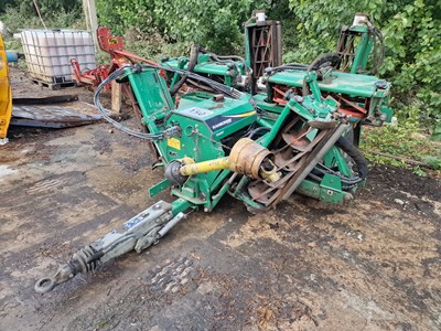 Lot 260 - Ransomes TG4650 Single Axle PTO Driven 7 Gang Mower