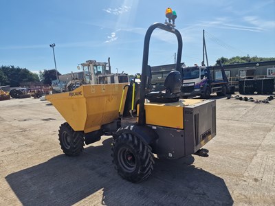 Lot 313 - Mecalac TA3 3 Ton Dumper, Roll Bar