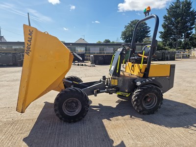 Lot 313 - Mecalac TA3 3 Ton Dumper, Roll Bar