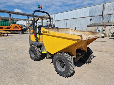 Lot 313 - Mecalac TA3 3 Ton Dumper, Roll Bar