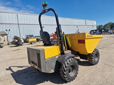 Lot 313 - Mecalac TA3 3 Ton Dumper, Roll Bar