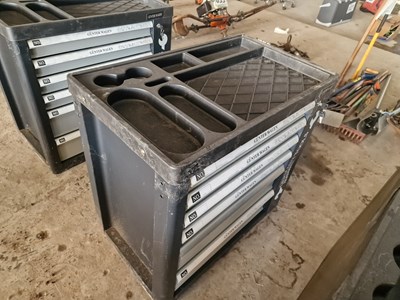 Lot 65 - Unused Germany Tools Gunterwagen 6 Drawer Tool Trolley complete with 159 Piece Tool Set