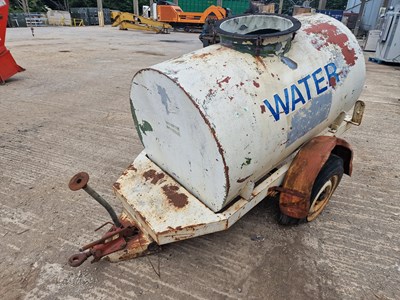 Lot Single Axle Water Bowser