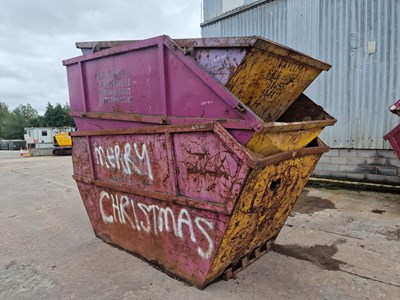 Lot 664 - 16 Yard Skip to suit Skip Loader Lorry (2 of), 8 Yard Skip to suit Skip Loader Lorry (1 of)