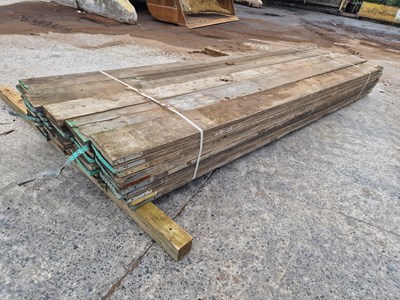 Lot 549 - Bundle of 13' Scaffolding Boards