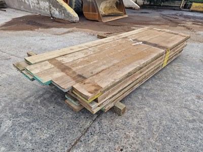 Lot 546 - Bundle of 10' Scaffolding Boards