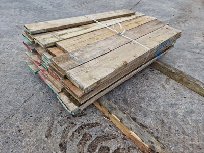 Lot 554 - Bundle of 5' Scaffolding Boards